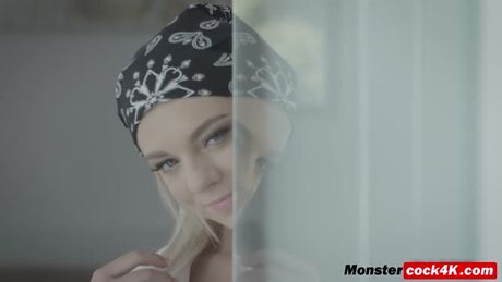 Super Busty Body Blonde Gets Banged Roughly From Behind By Large Stiffed Dick