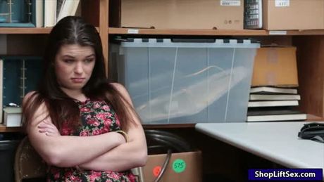 Teen shoplifter gets banged in LP office