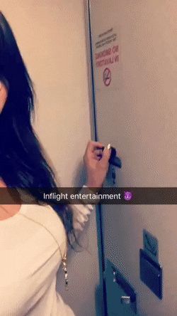 Madison Ivy in flight entertainment