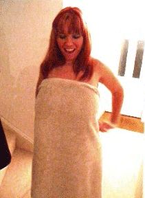 Towel dropped