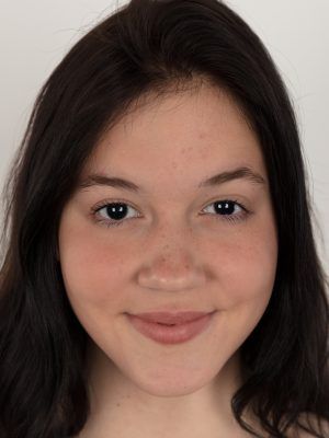 Brunette Czech hottie