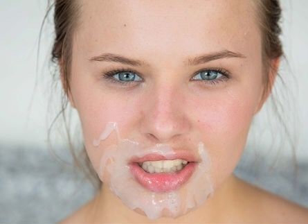 Cum in face