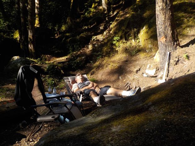 Wife caught me jerking off on camping trip