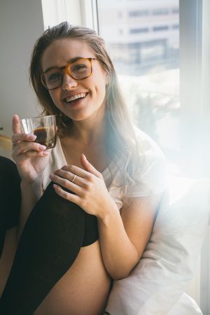 Coffee and stockings