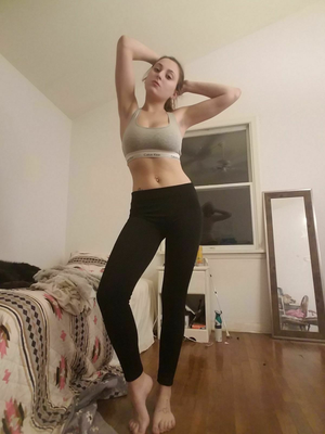 Hot athletic teen with hot body