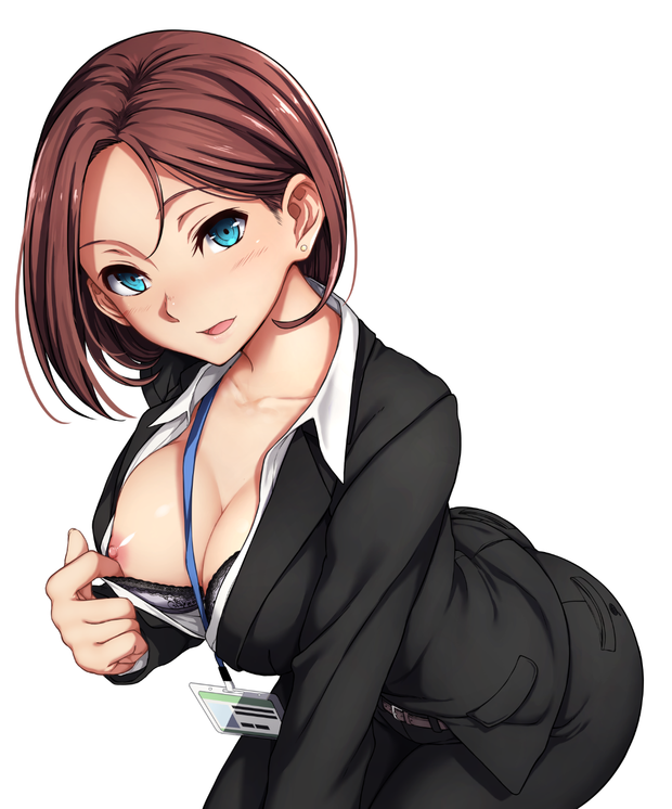 Naughty Businesswoman
