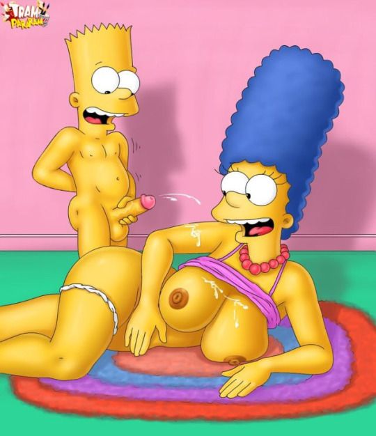 Bart cumming on marge
