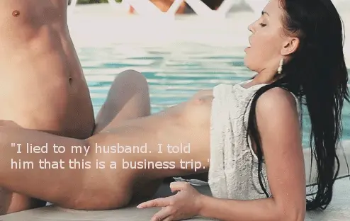 She goes on business trips more than you know