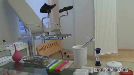 Old doctor exploits cute innocent teen