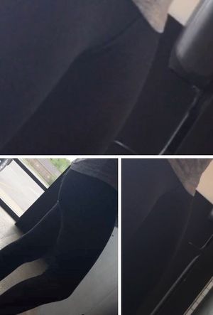 Hot ass ordering lunch