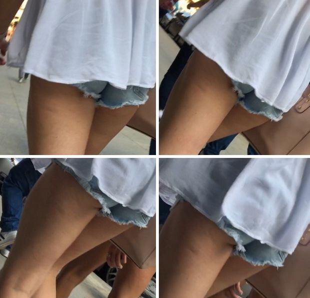 Tiny shorts