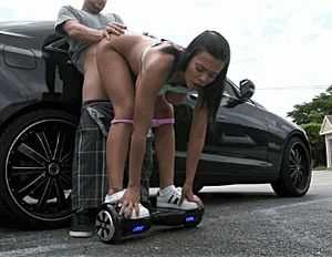 Luna Star Fucking in public