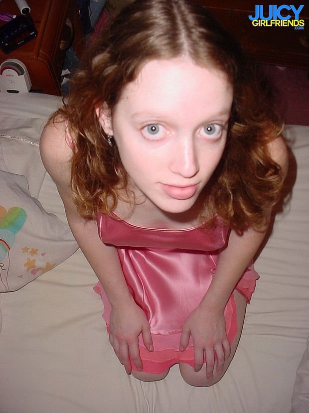 cute teen waiting for blow