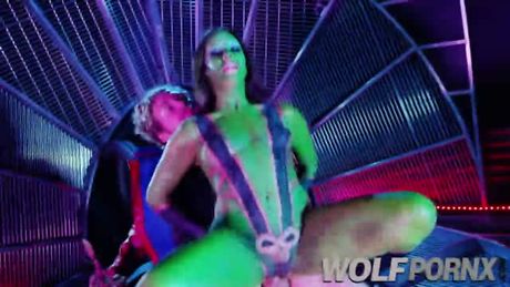 Super spoof comedy of guardians of the galaxy where star lord and gamora end up fucking to save the world.