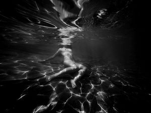 underwater nude