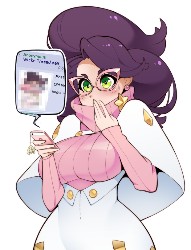 Wicke finds some fanart...