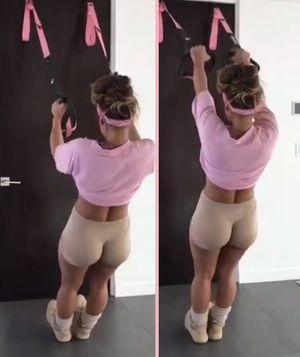 Sommer Ray workout