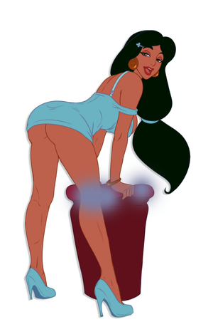 Sexy Jasmine from Aladdin