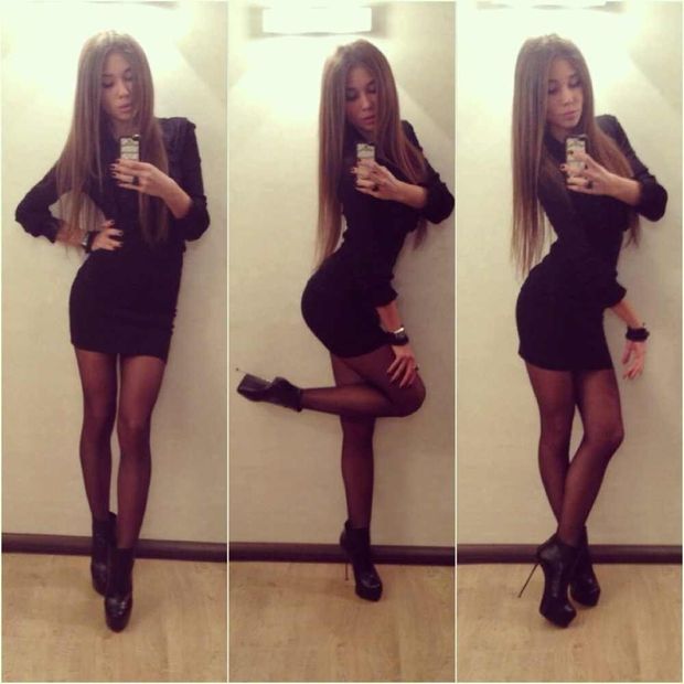 Pretty brunette