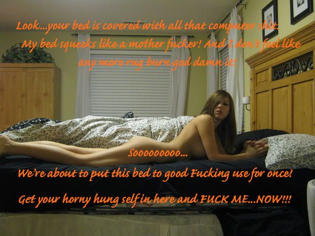 Don't Be Such A Pussy...I'll Wash The Sheets, Jesus! :)~ !!!