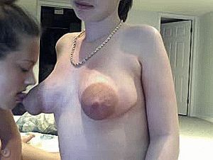 puffy tits