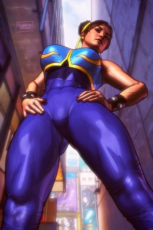 Cartoon Porn of Chun Li Street Fighter