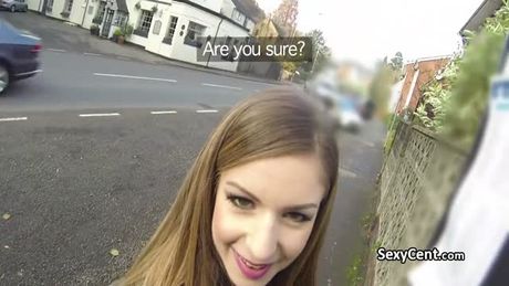 Cop anal fucked busty gal outdoors