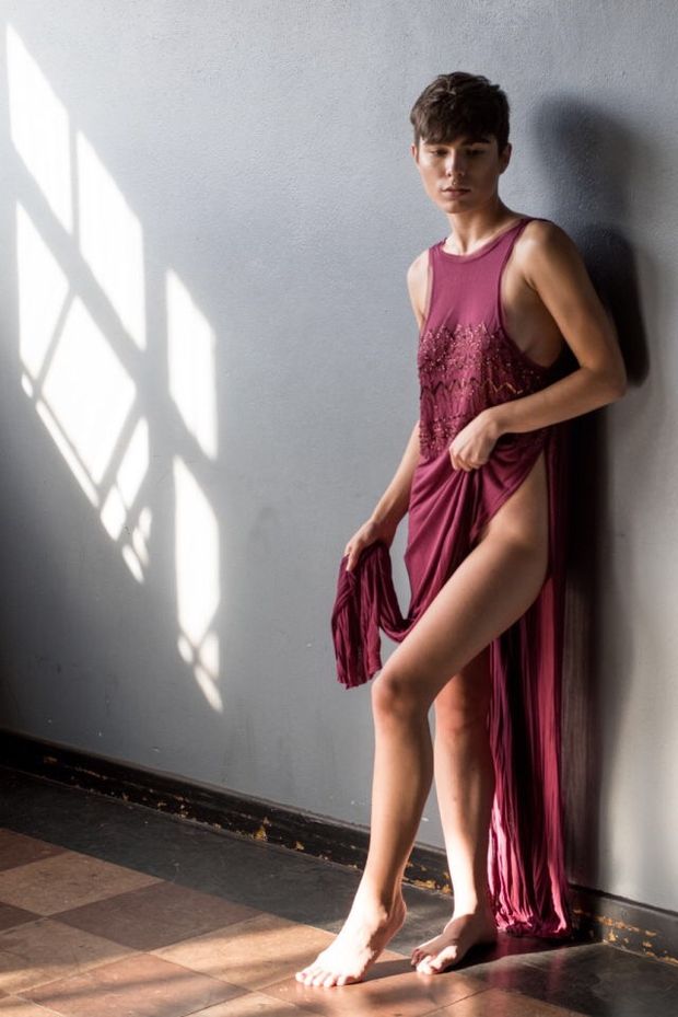 Tomboy in a dress