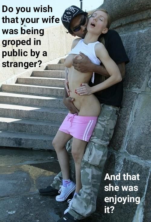 groped wife