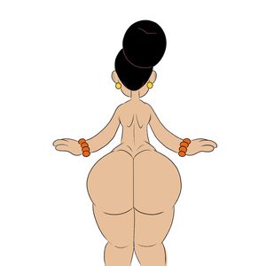 cartoon ass clap