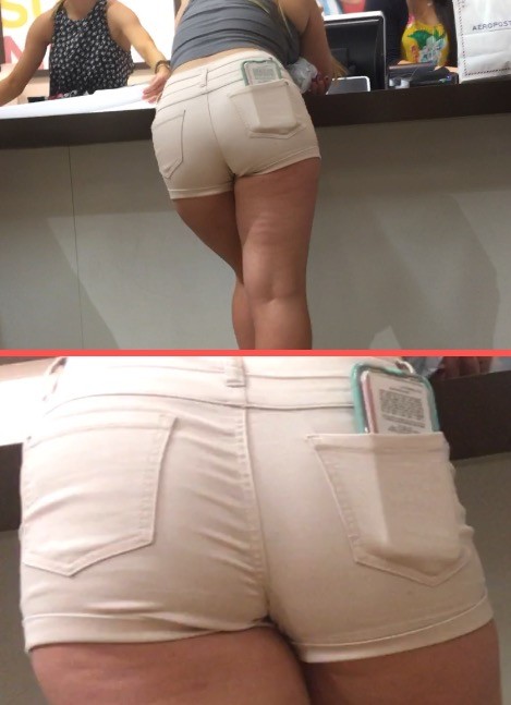 Bent over counter