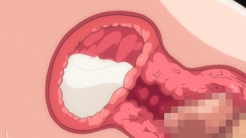cum filled womb and cervix bashing