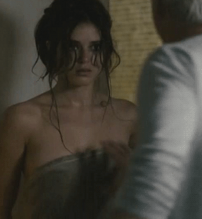 Towel pulled