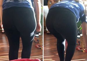 Ar yoga pants see through panties