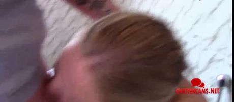 Big Tits German Hottie Gets Face Fucked