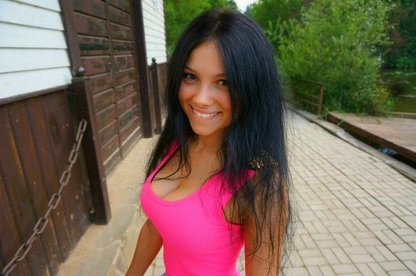 Larisa Krylova pink shirt