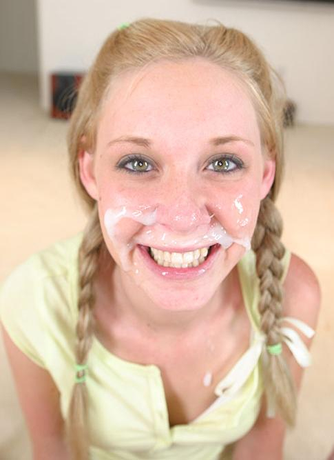 cum on face