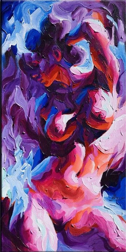 Desnudo violeta