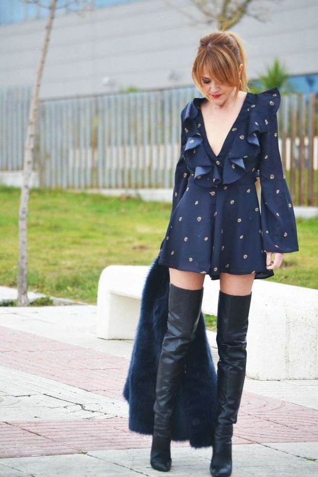 Skirt & Boots