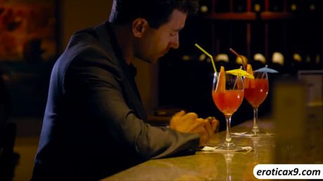 Beautiful babe Harley Jade in her sexy dress brings her man in her room and she slowly undress her cloths to make him horny. It seems workin