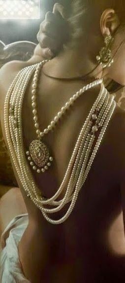 When she wears pearls.....