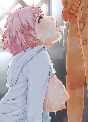 she really likes this cum