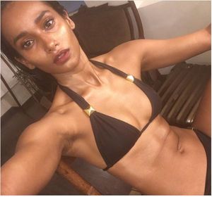 nidhi sunil sexy bikini selfie