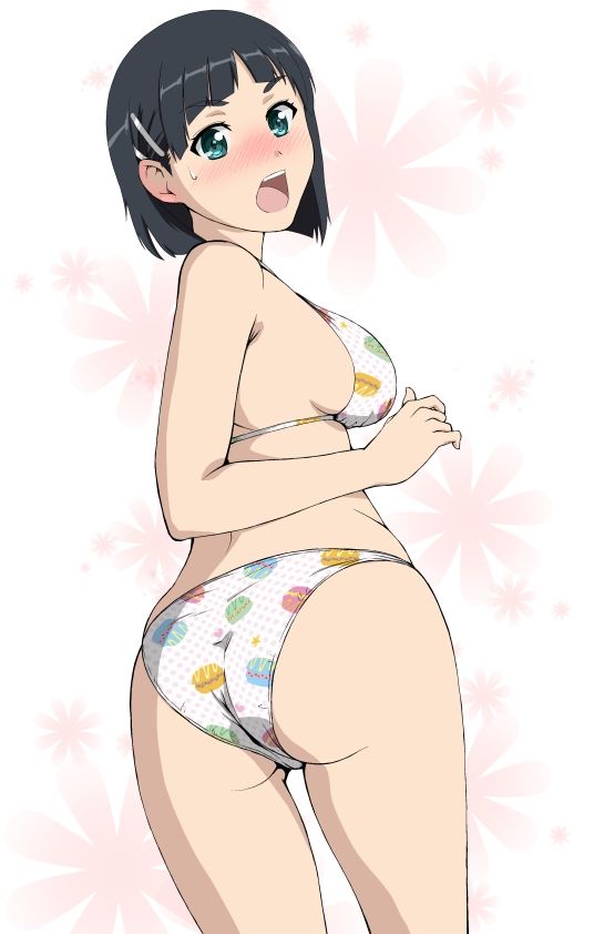 kirigaya suguha (sword art online) drawn by shishamo (scholacco)