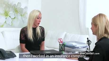 Sexy lesbians doing it on casting