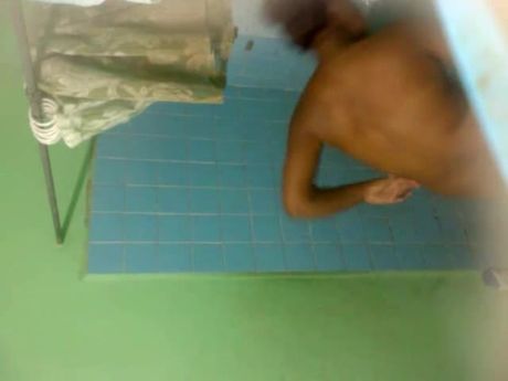 My sensual mom caught on shower spy camera