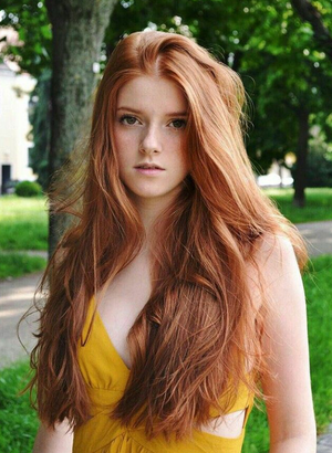 redhead babe