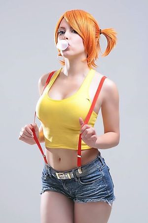 Misty cosplay from Pokemon, by Nadya Sonika