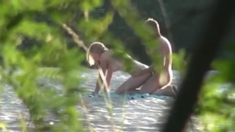Voyeuring Nude beach dogging
