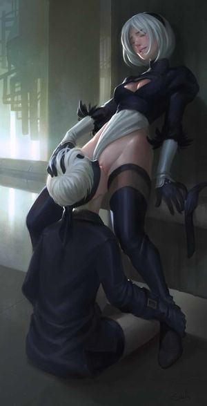 9S and 2B – Sula – Nier Automata